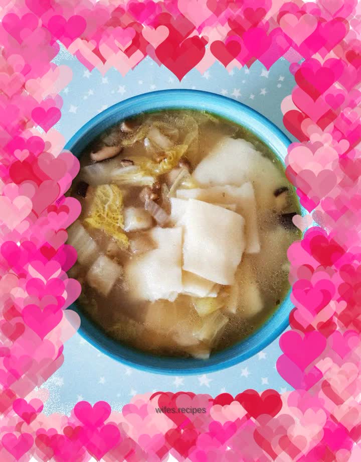 Homemade braised noodles