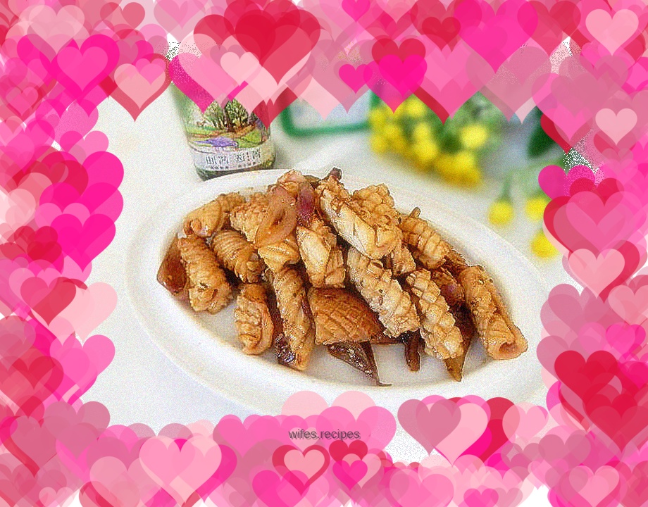 Fresh fried squid roll