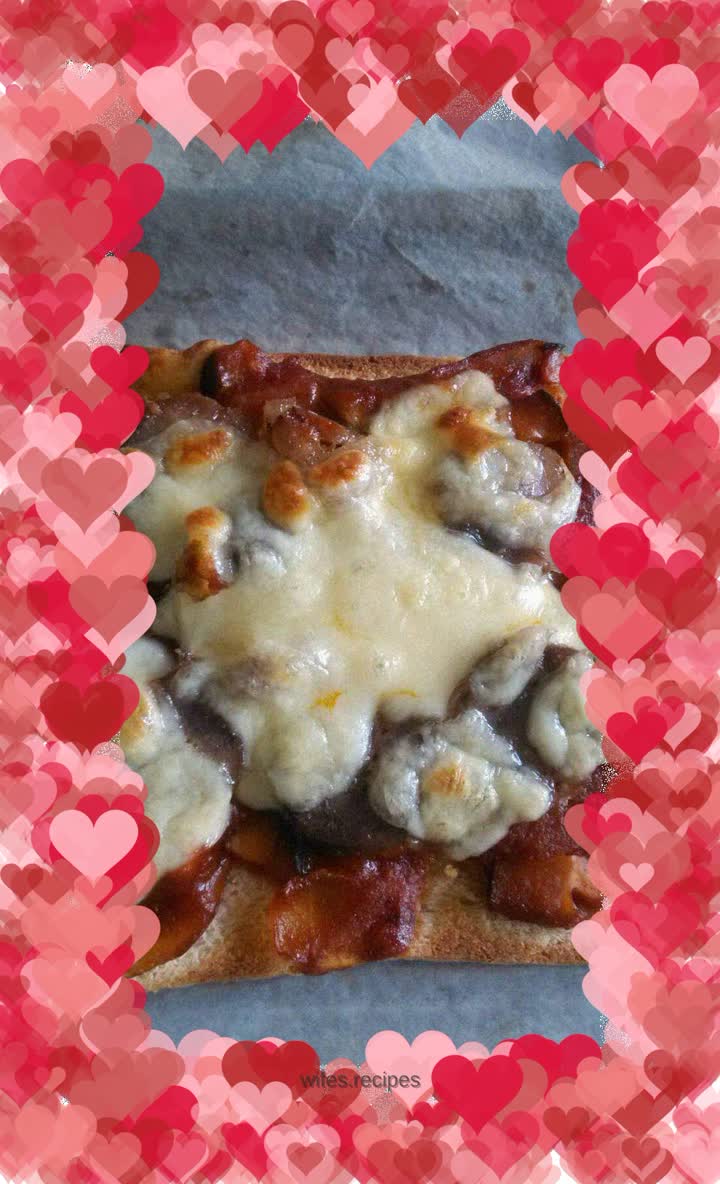 Quick Toast Pizza~Pizza Sauce Recipe