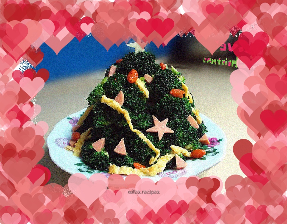 Let your children fall in love with vegetables - plant an edible Christmas tree