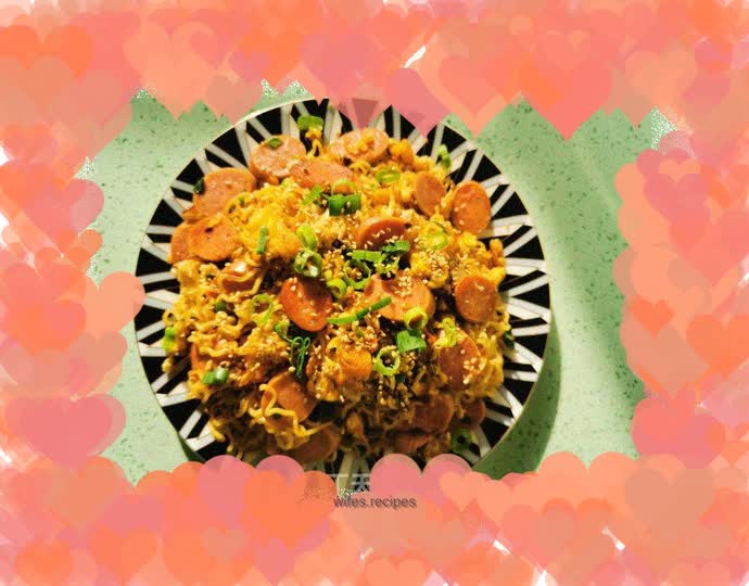 Fried instant noodles