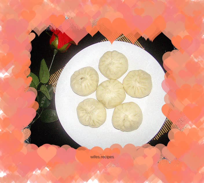 Carrot and meat buns