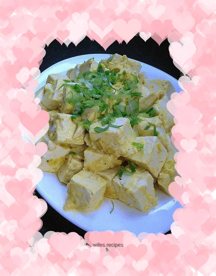 Gold and silver tofu