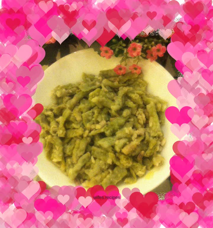 Steamed beans