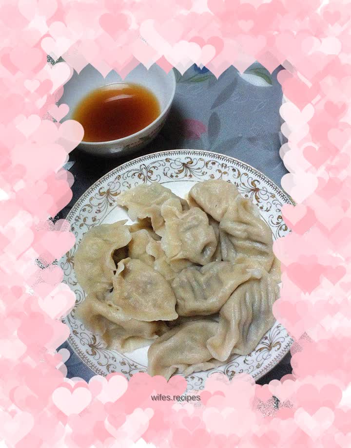 Eggplant stuffed dumplings