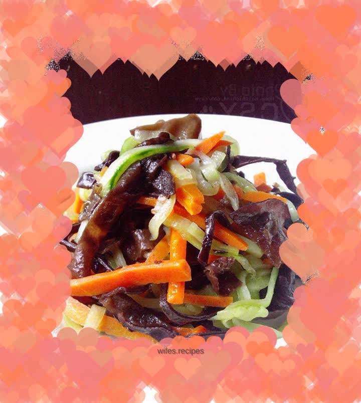 【Simple Home-cooked Vegetarian Dishes】Stir-fried Huang Hu Mu Shreds