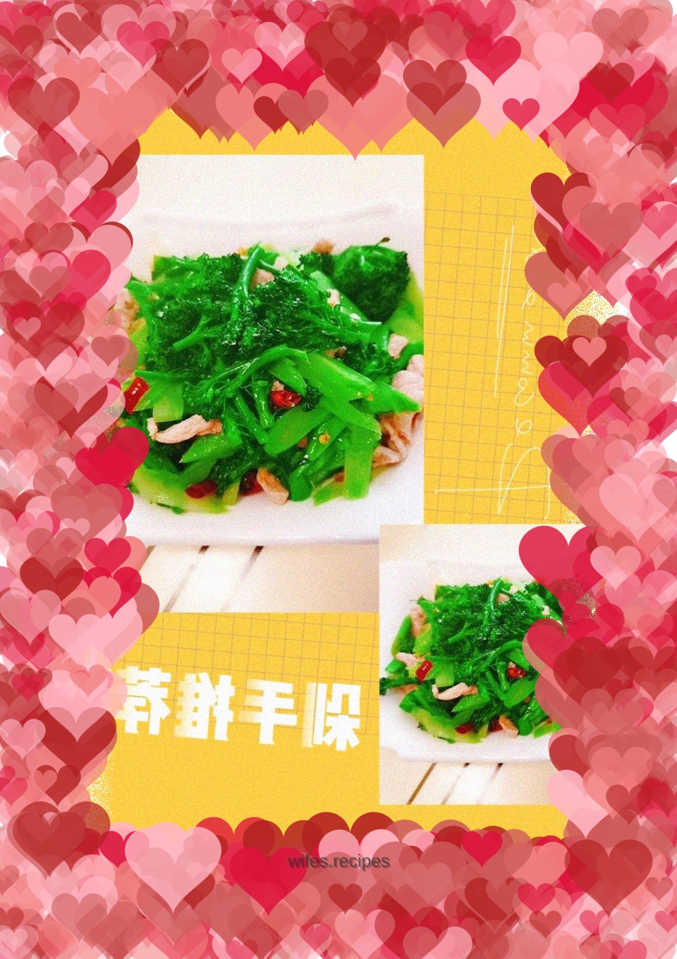 Stir-fried broccoli