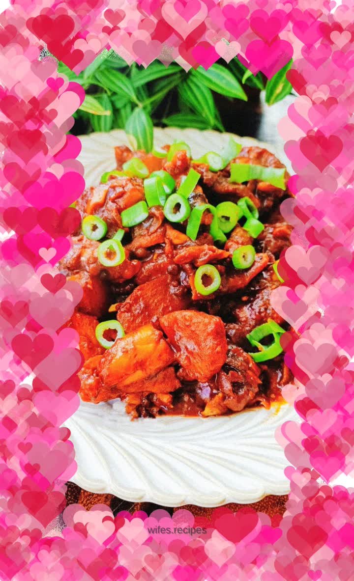 Bullfrog stewed with potatoes