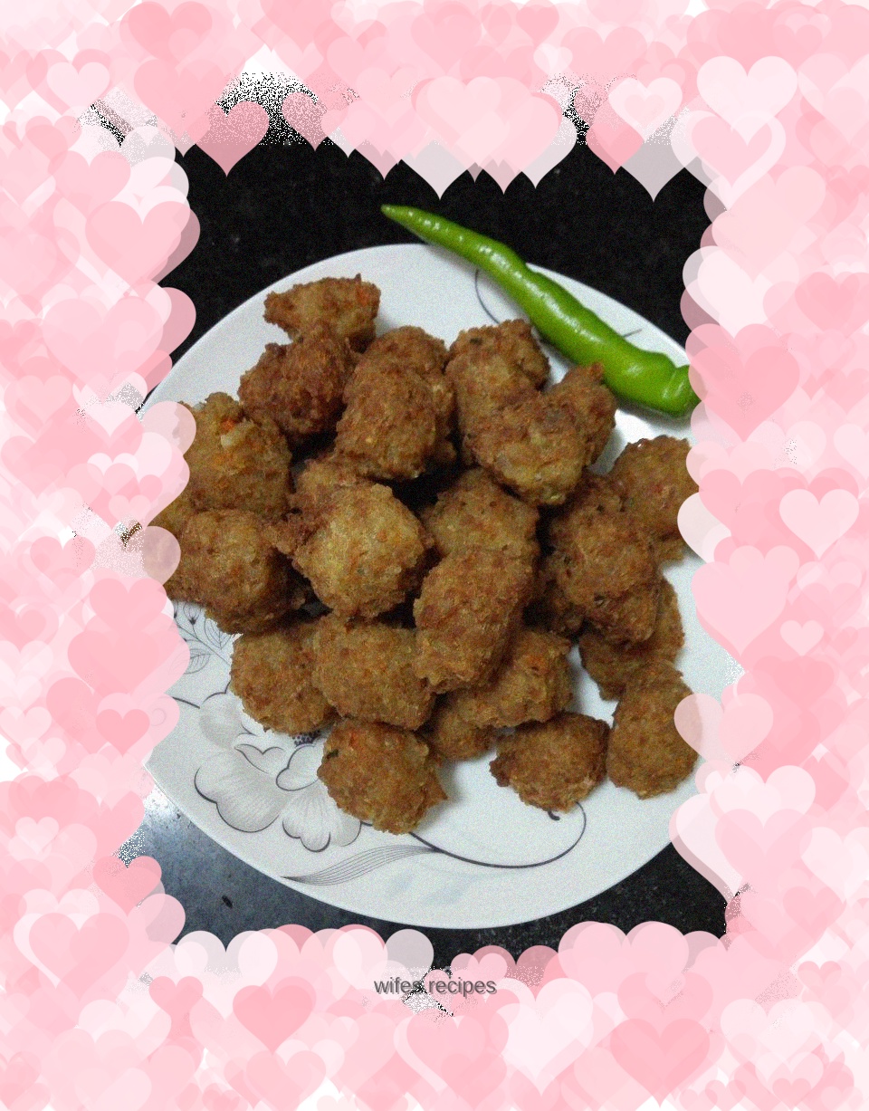 Fried Pork Meatballs