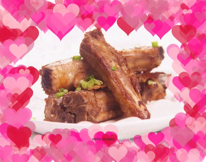 Garlic Grilled Pork Ribs (electric oven version)