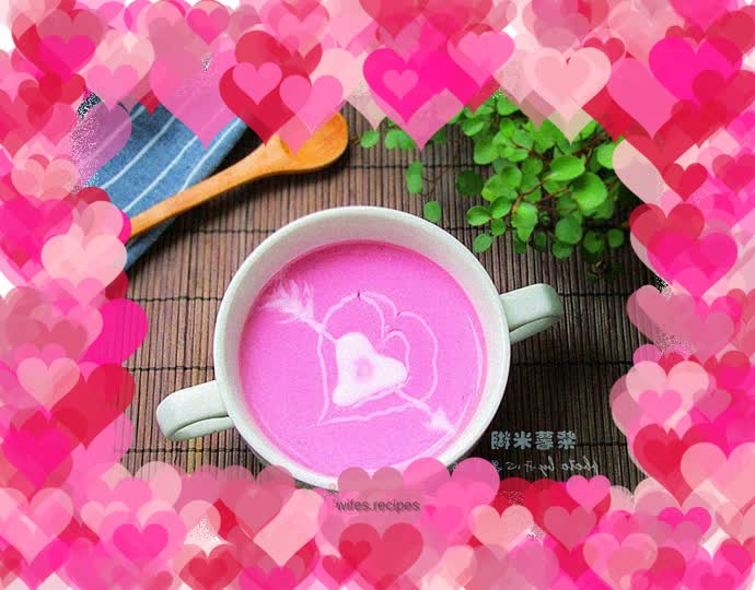 Purple sweet potato rice cereal