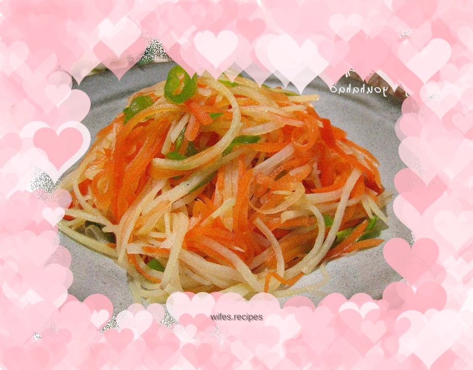 Vegetarian dish with abalone sauce