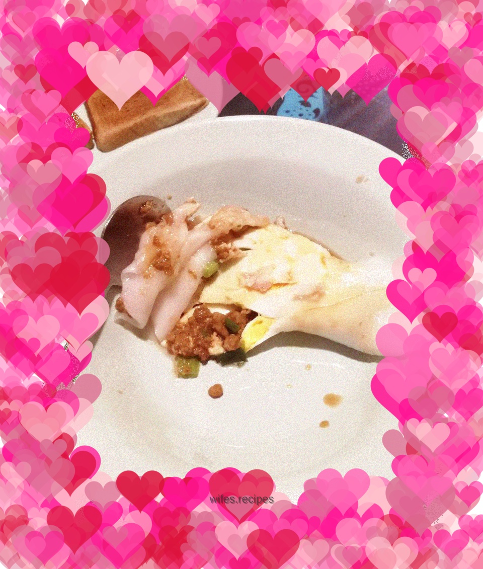 Rice roll ready-mixed powder