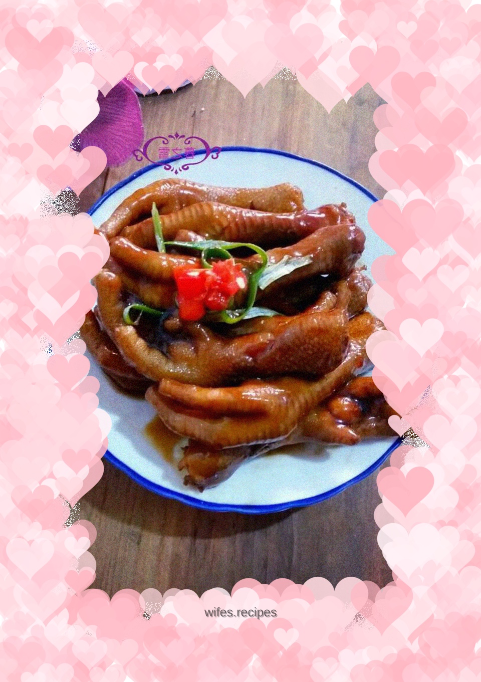 Braised chicken feet