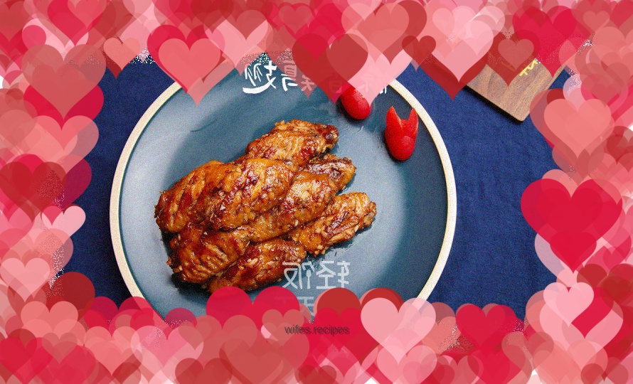 Garlic Chicken Wings | The meat is tender and juicy and will be eaten up as soon as it is served! !