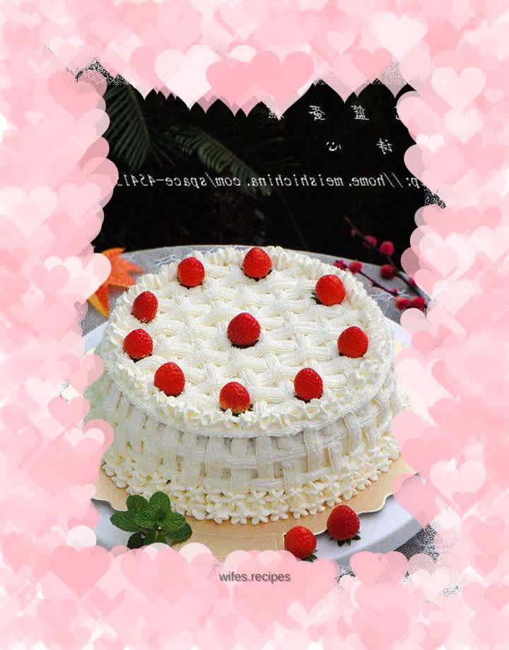 【Flower Basket Cake】---- Share a beautiful cake decoration
