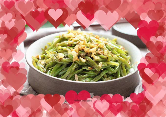 Golden Garlic Green Beans