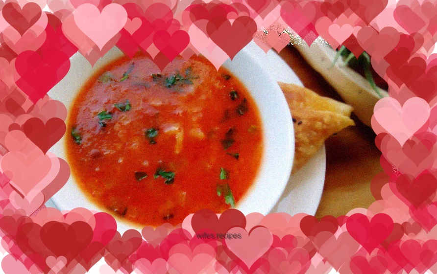 Tomato and rice soup