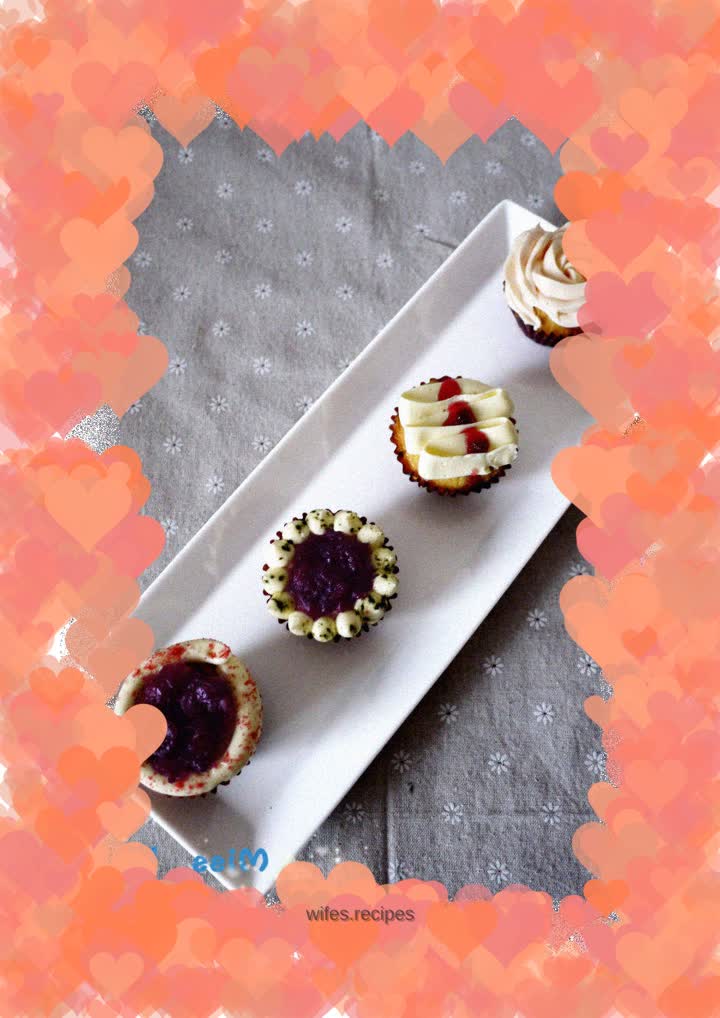 Milk cup cake