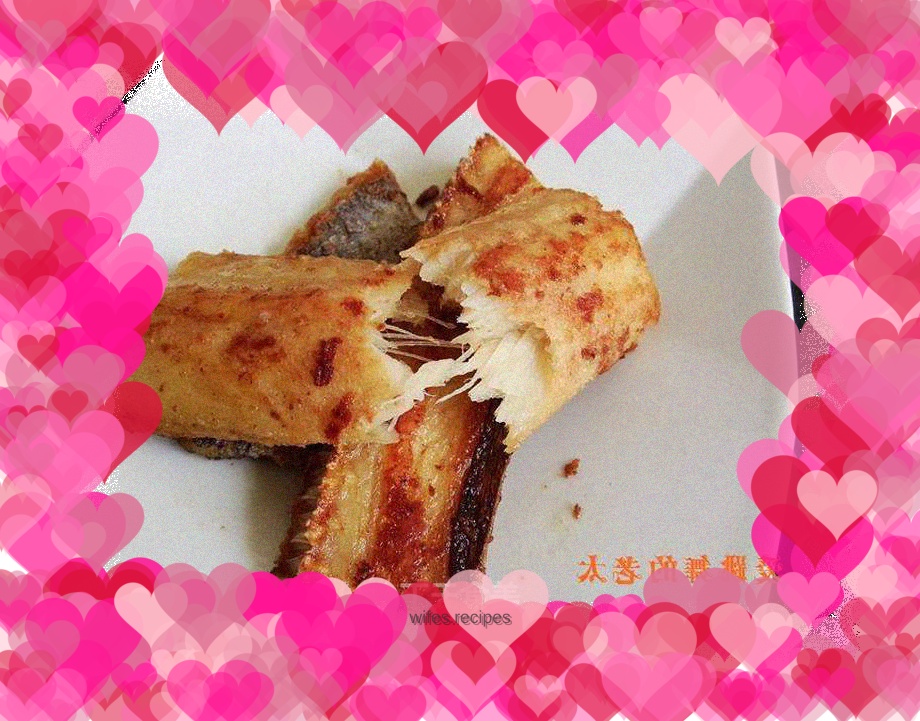 Pan-fried dried conger eel