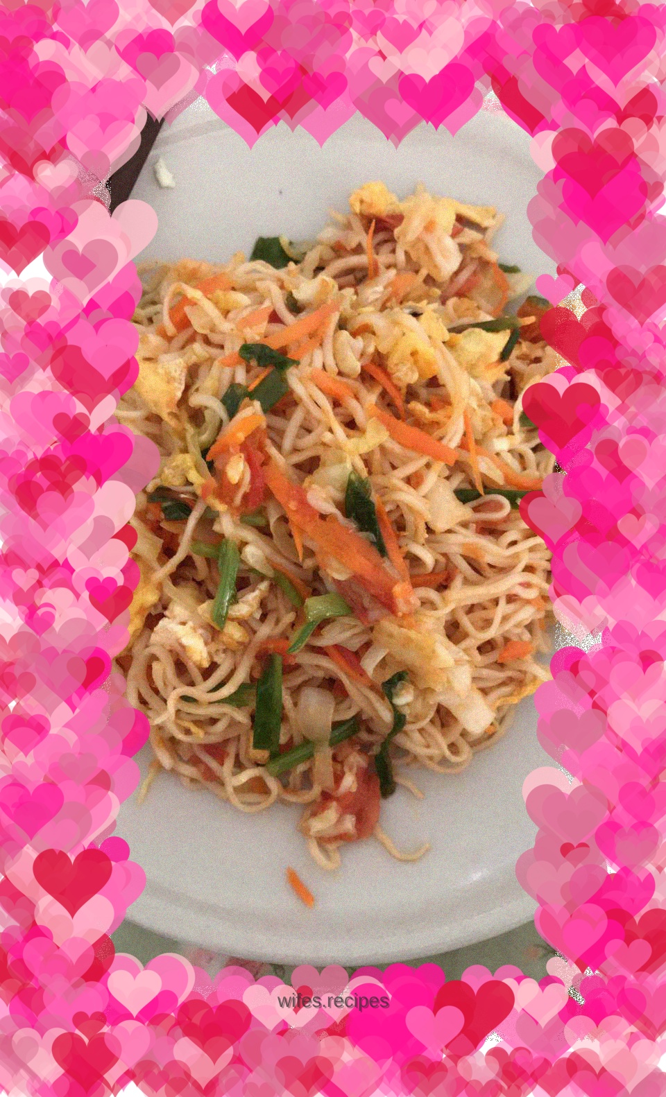 Colorful Fried Noodles