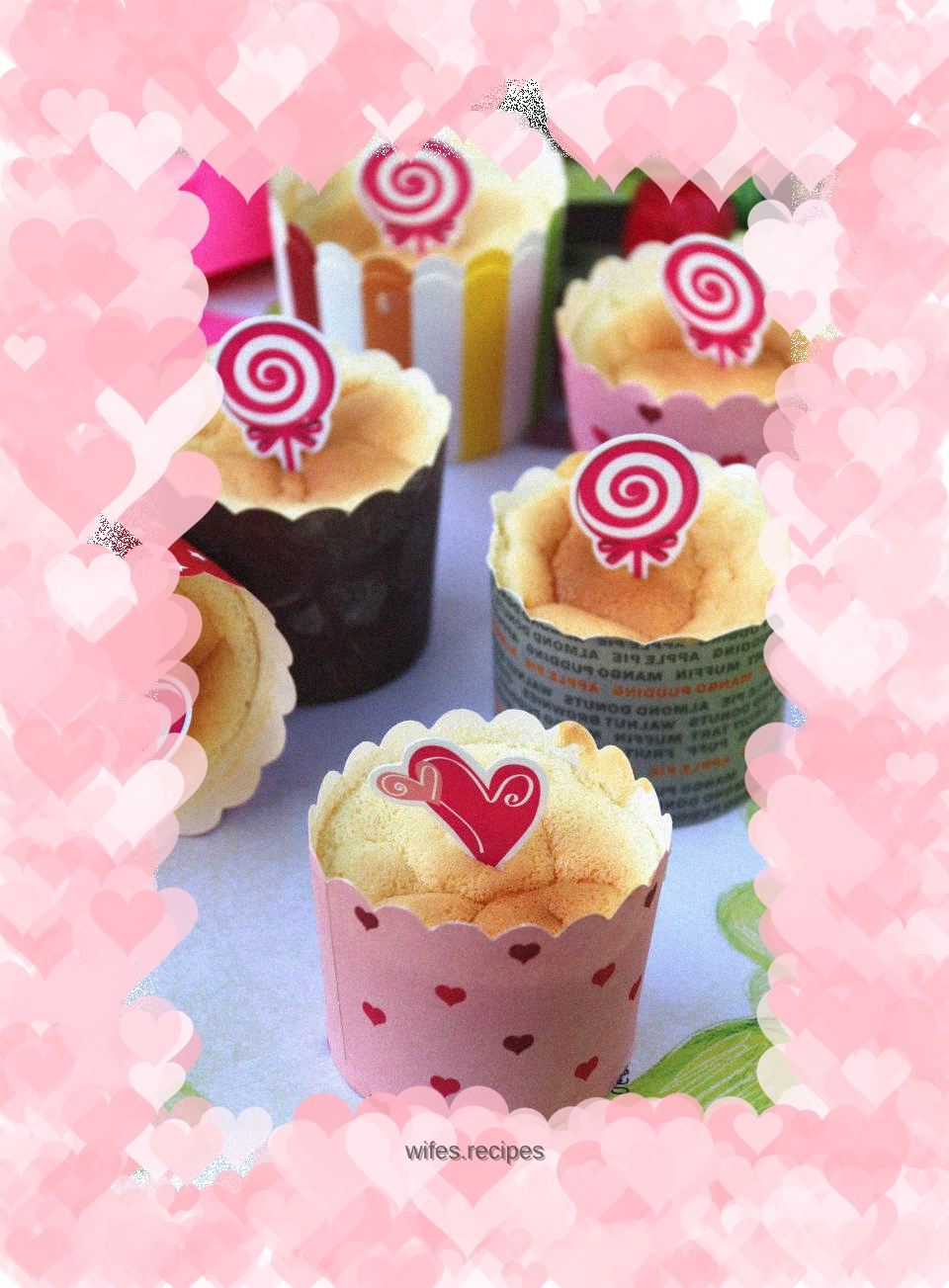 Oil-free yogurt cup cake