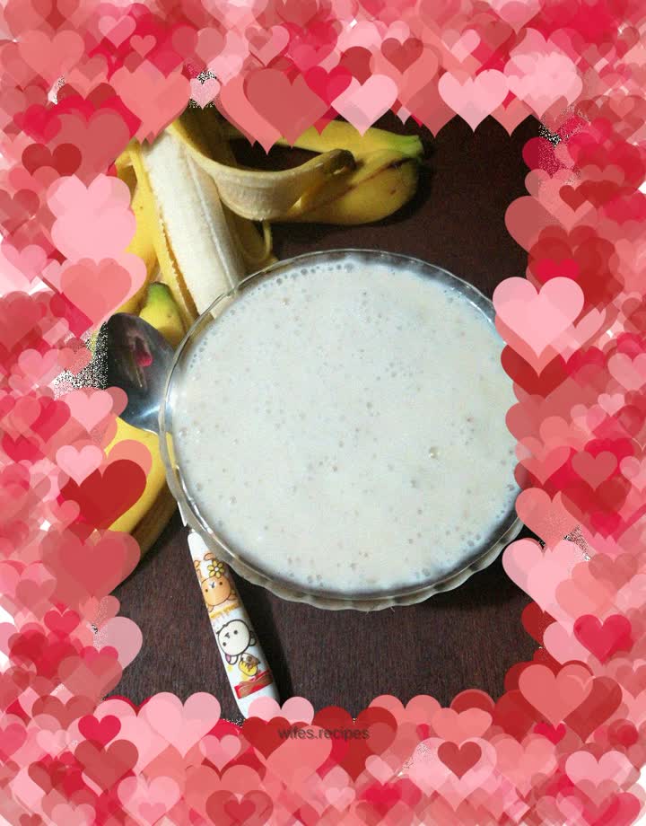 Banana milkshake