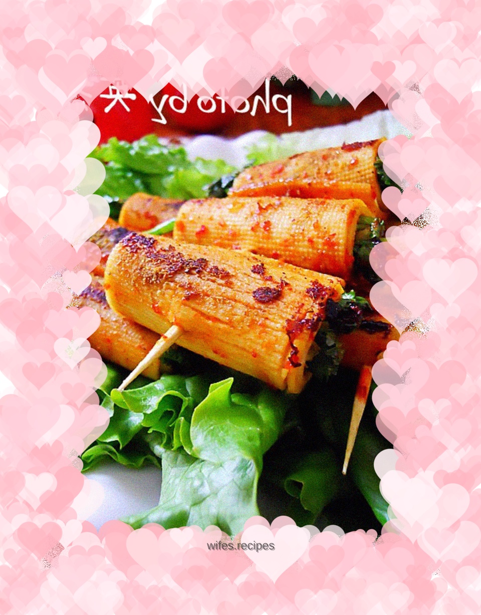 Spicy BBQ Tofu Skewers