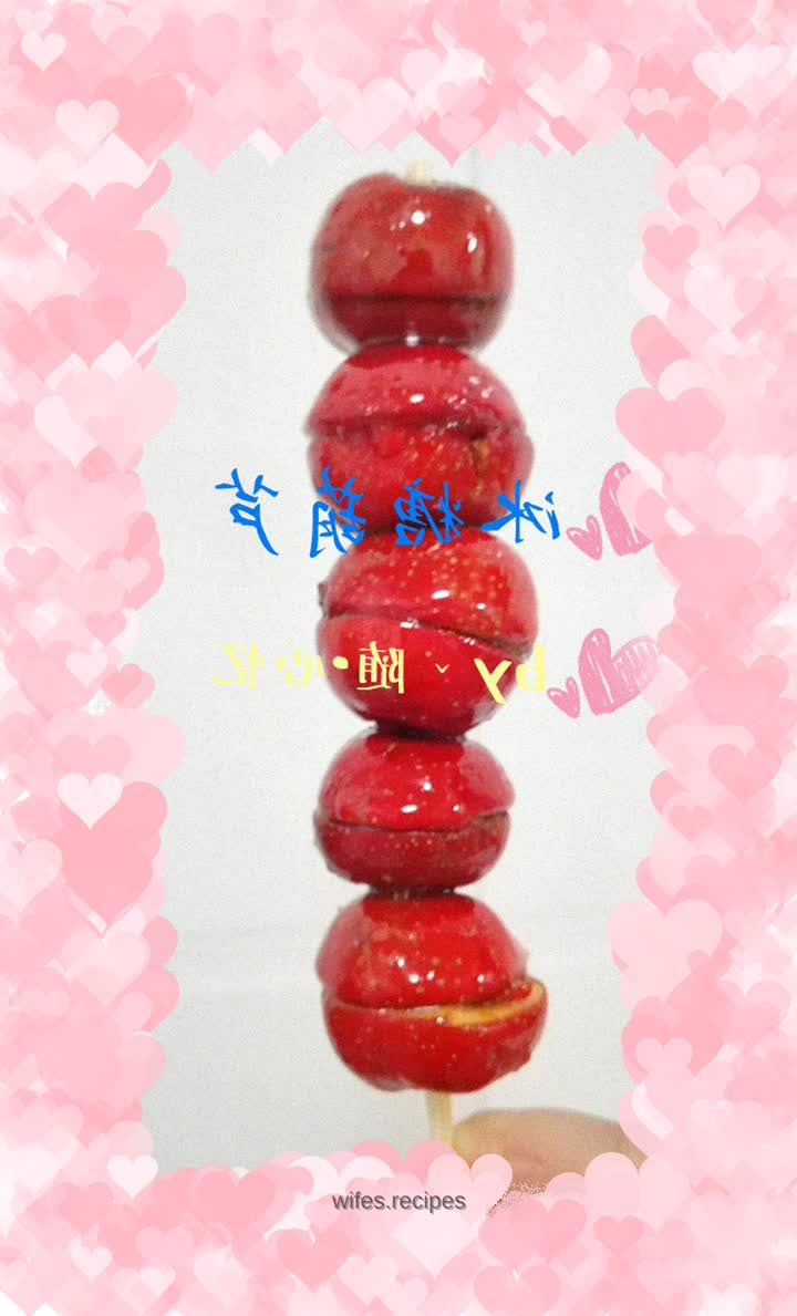 Sugar-coated haws - sweet childhood memories