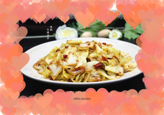 Spicy hand-shredded cabbage