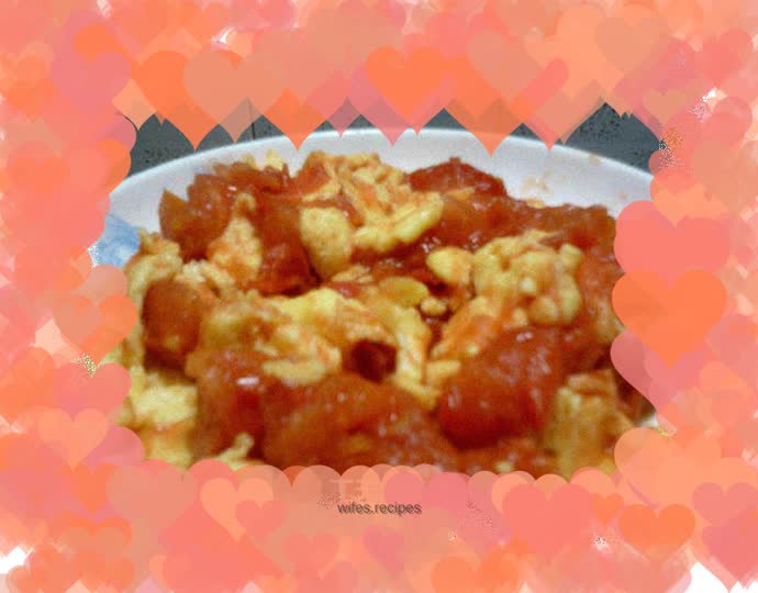 Tomato scrambled eggs