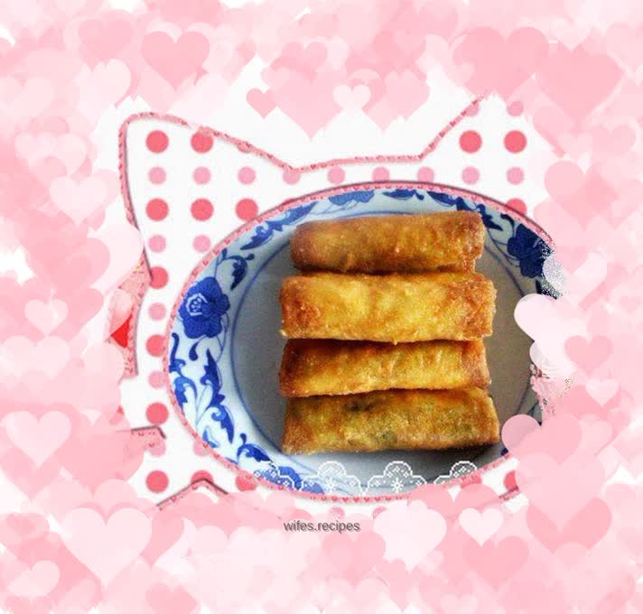 Crispy and fragrant - spring rolls