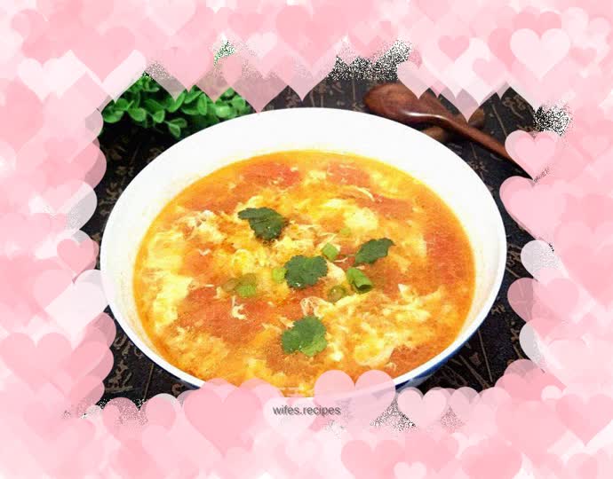 Tomato and egg soup