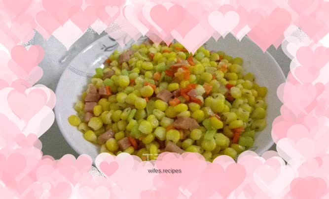 Quick dish - assorted corn