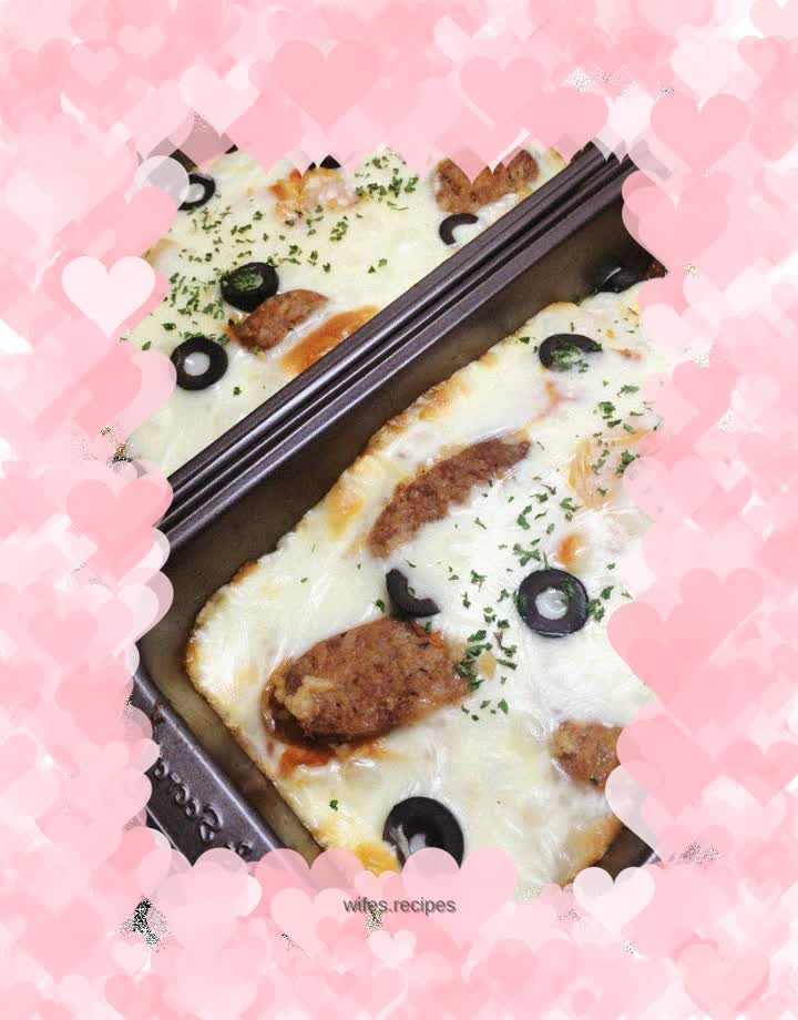 Italian shrimp, sausage and cheese baked rice (super detailed steps)