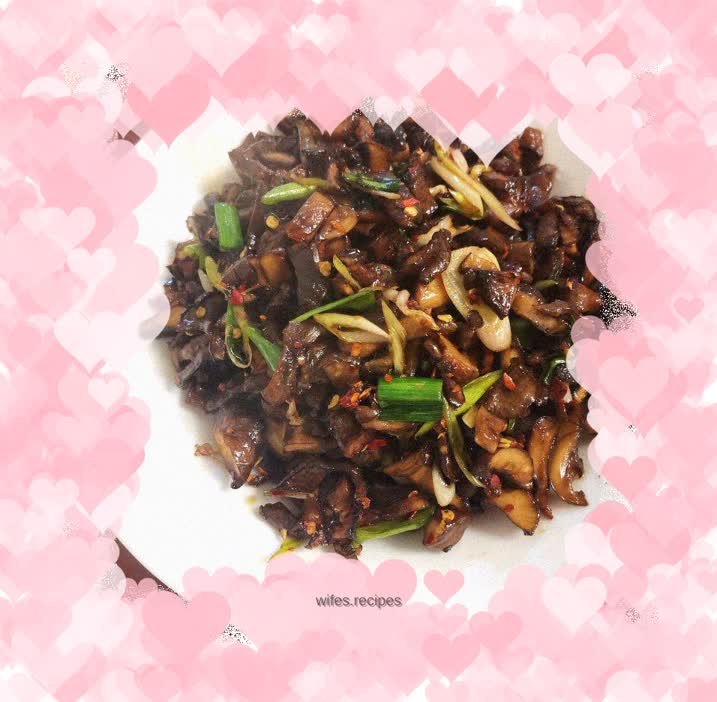 Stir-fried Jerusalem artichoke with garlic sprouts