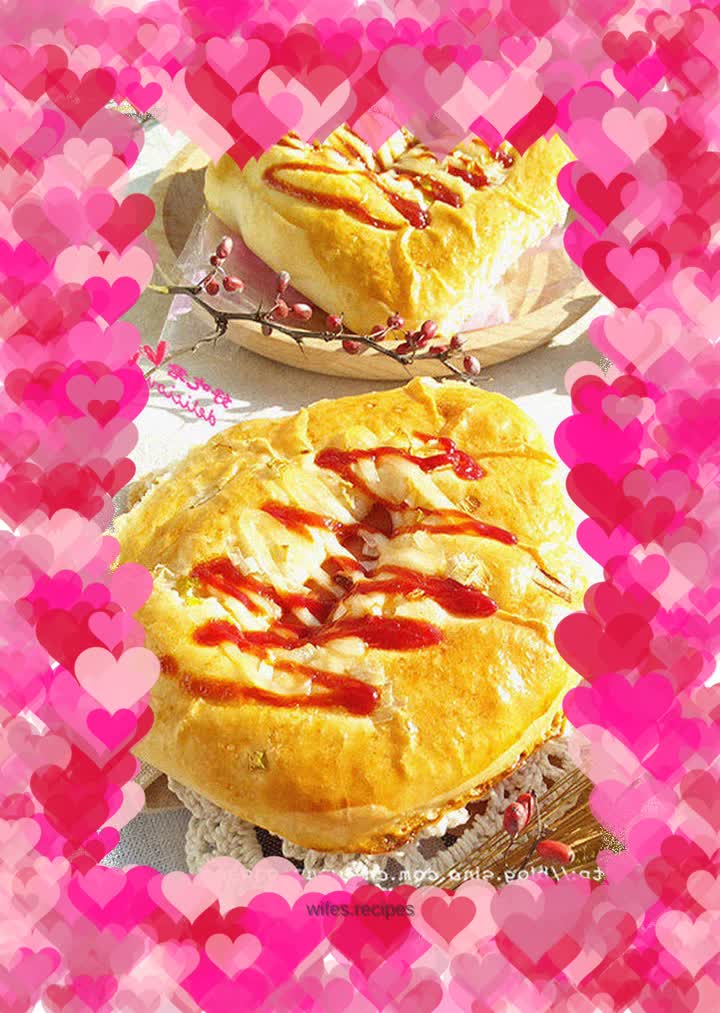 Scallion Sausage Bread