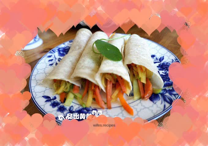 [Delicious spring cake] produced by Huanghuang