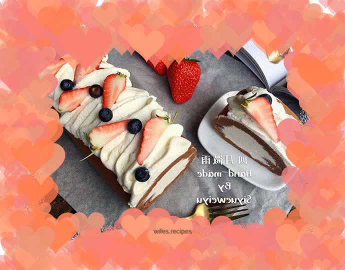 Japanese Chocolate Cotton Cake Roll
