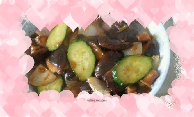 Braised Mushrooms with Scallion Oil