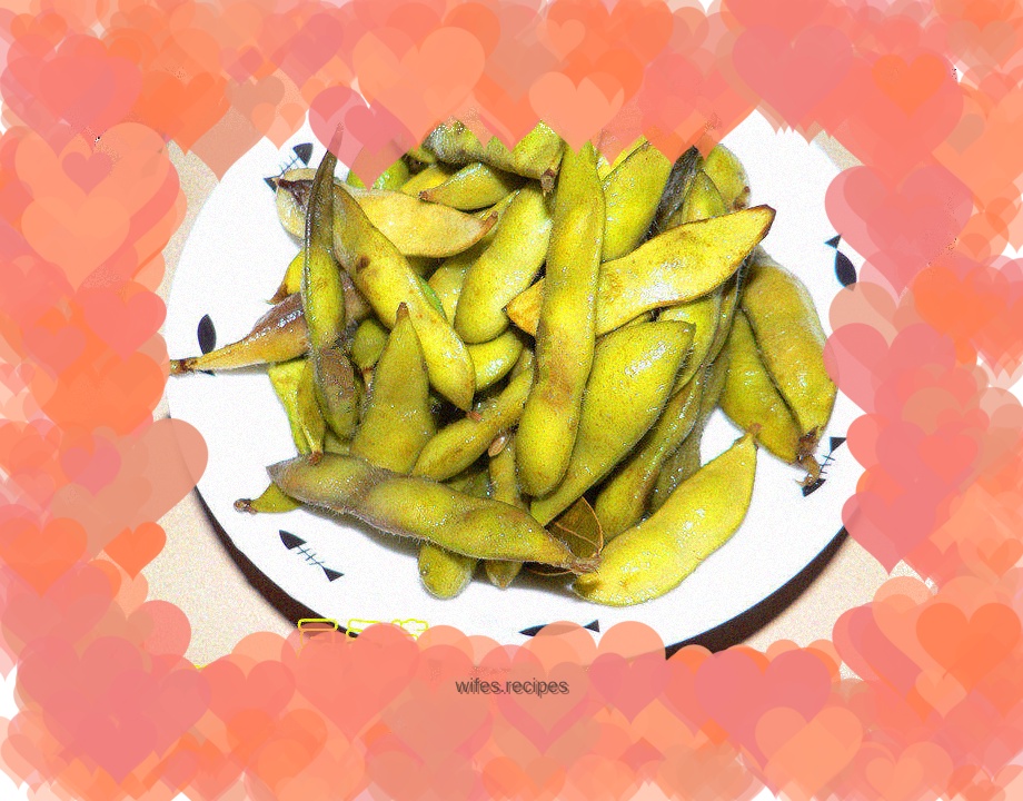 Boiled edamame