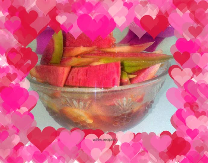 Sweet and sour and crispy-----radish kimchi