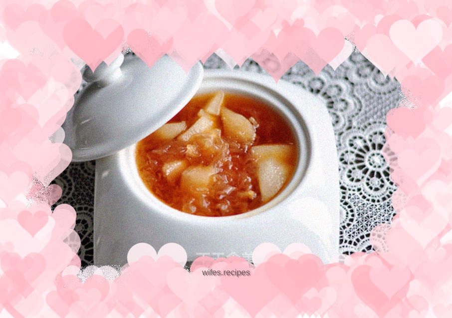 Luo Han Guo, Snow Pear and Tremella Soup