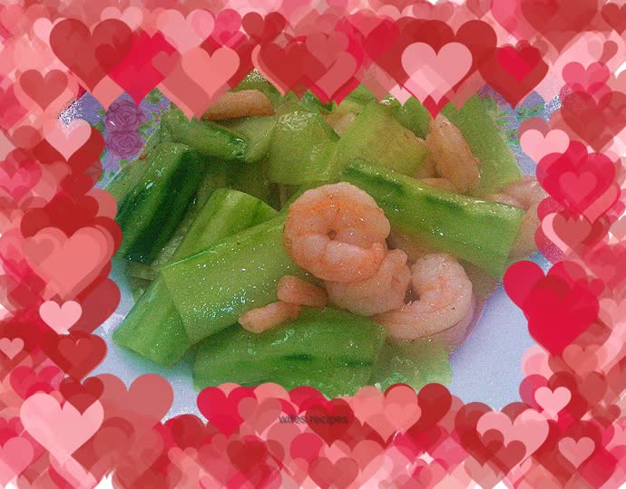 Fresh and Original Cucumber Shrimp