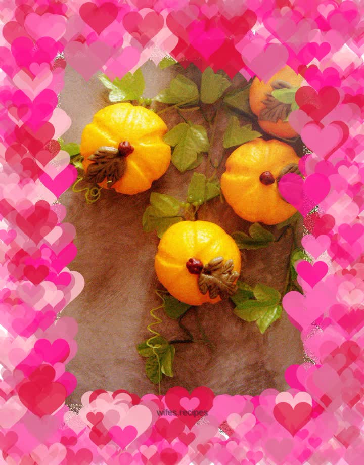 Pumpkin steamed buns