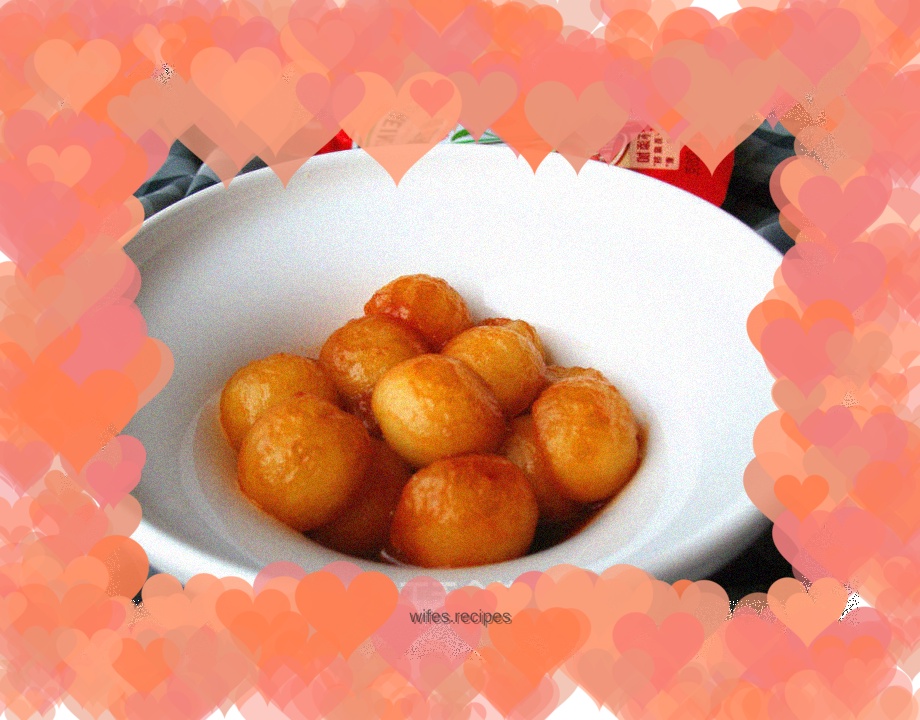 Creative winter melon balls