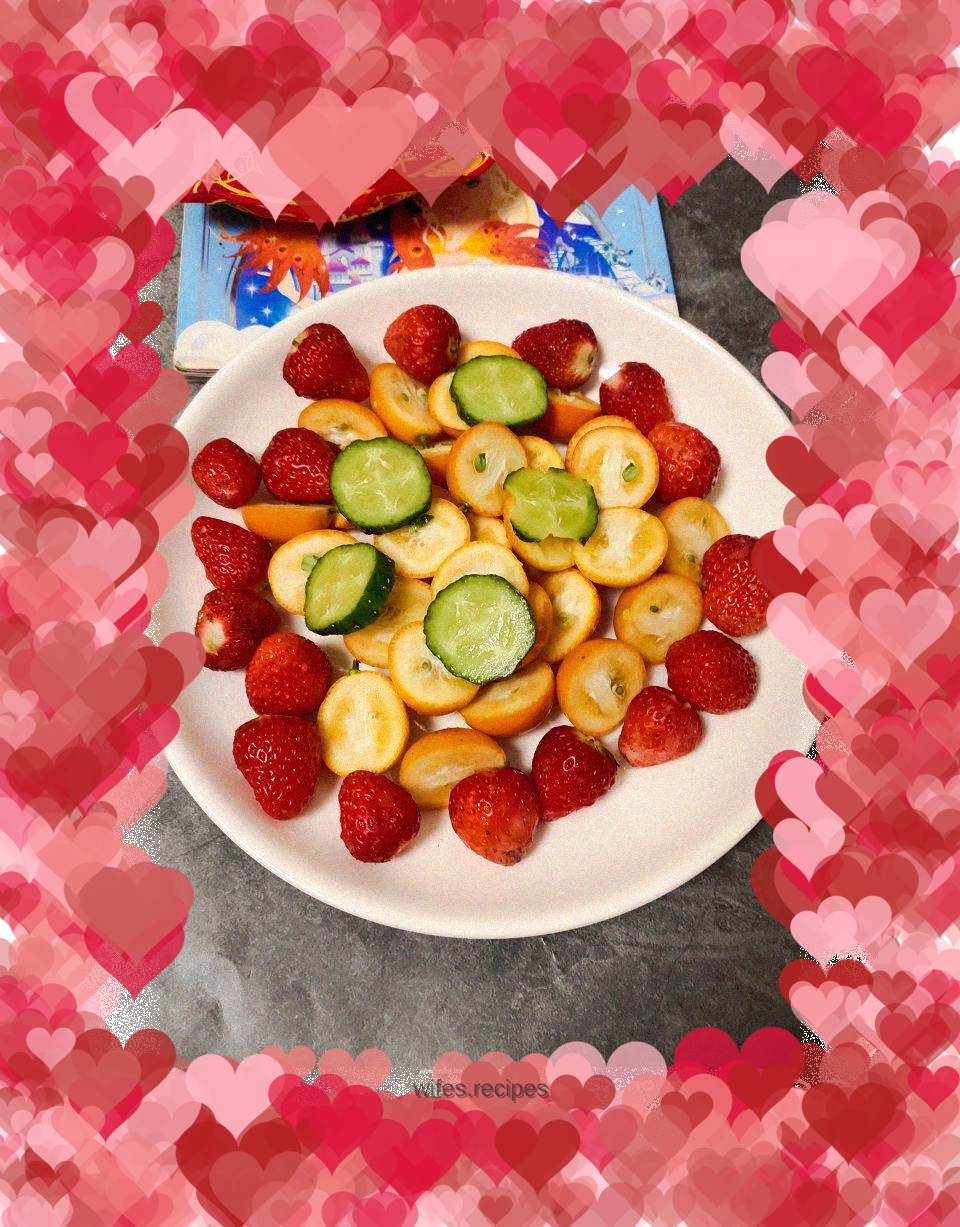 Strawberry and Kumquat Salad