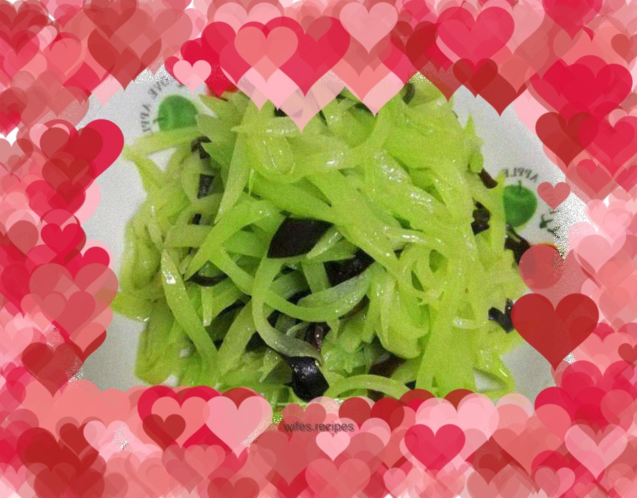 Shredded fungus lettuce