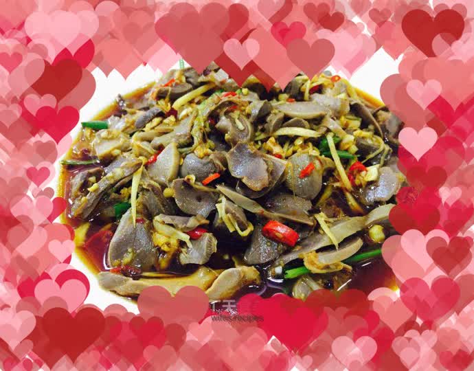 Cold Chicken Gizzards