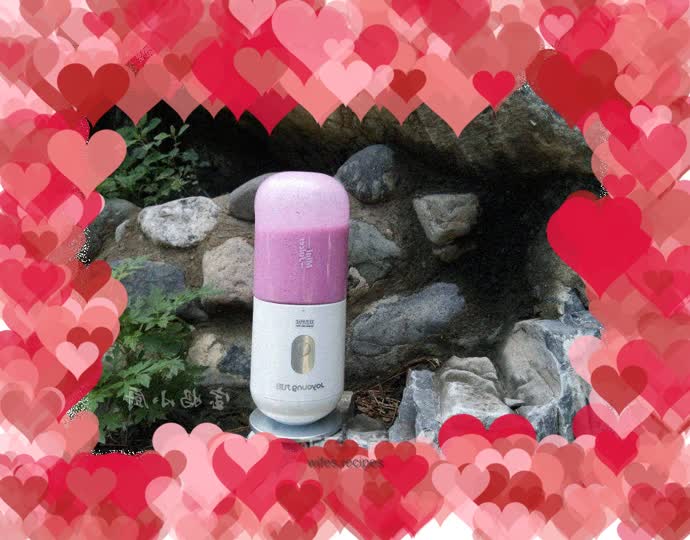 Banana and Dragon Fruit Smoothie